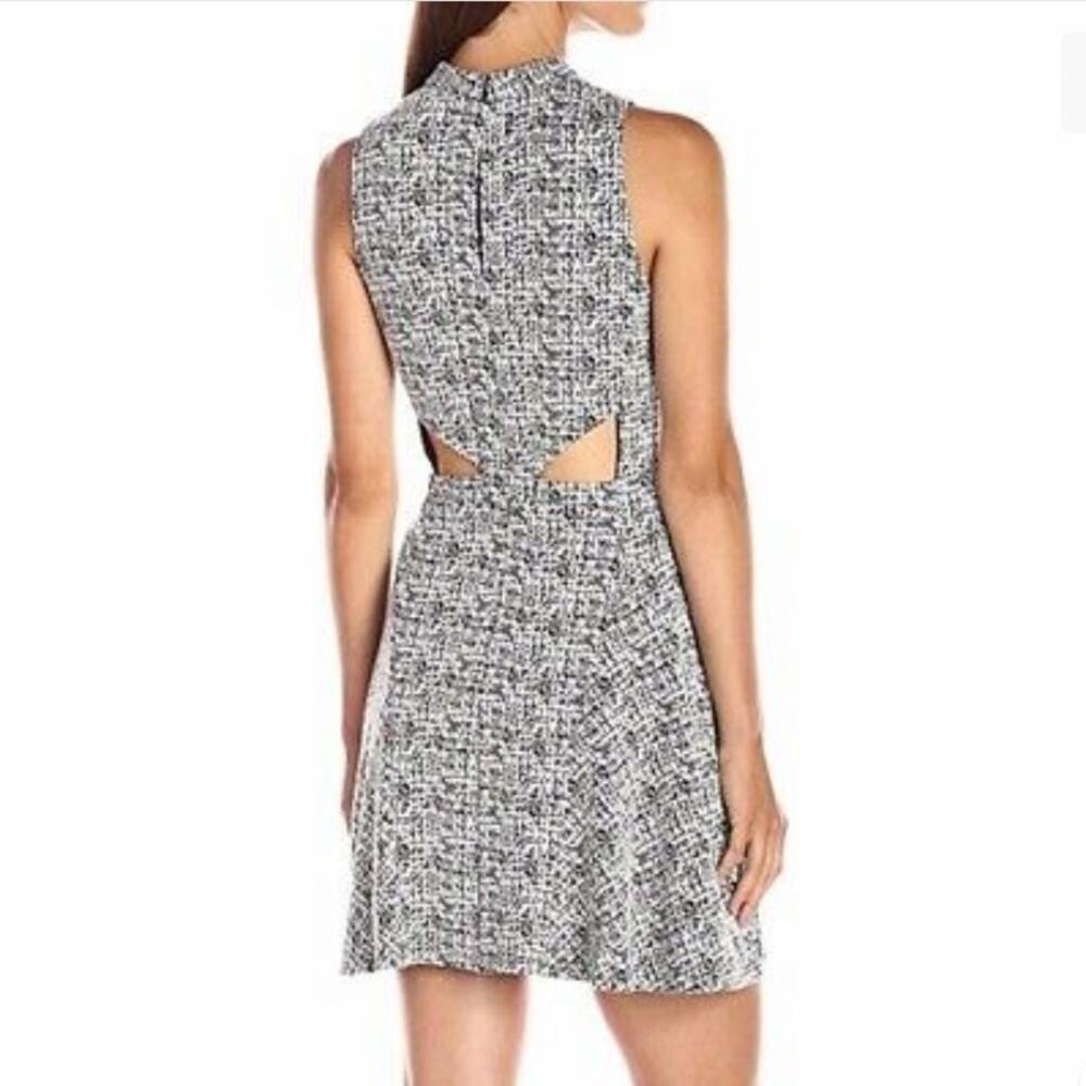 Greylin Black & White Fit & Flare Skater Dress, EUC, Size Medium